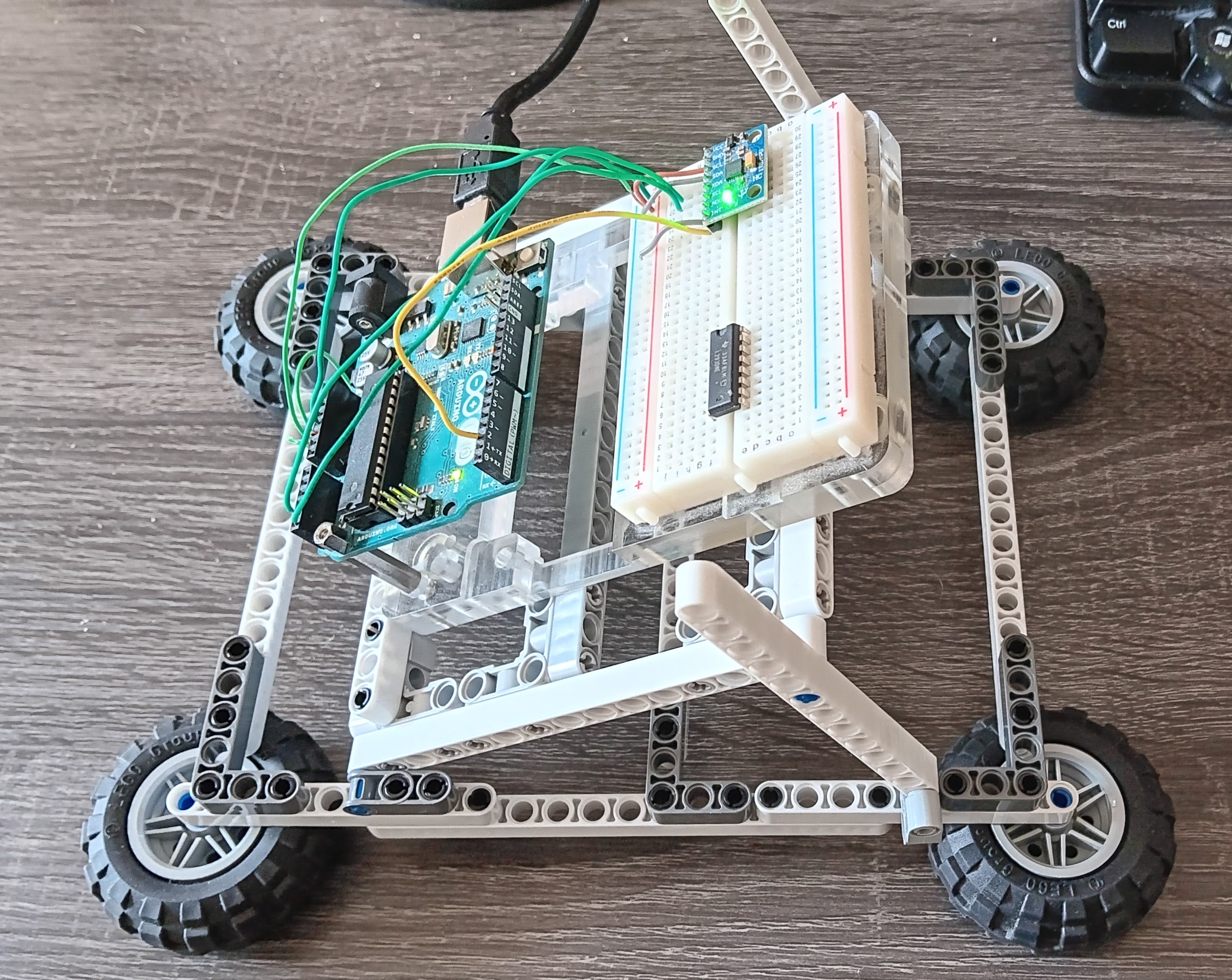picture of gimbal used to perform these experiments