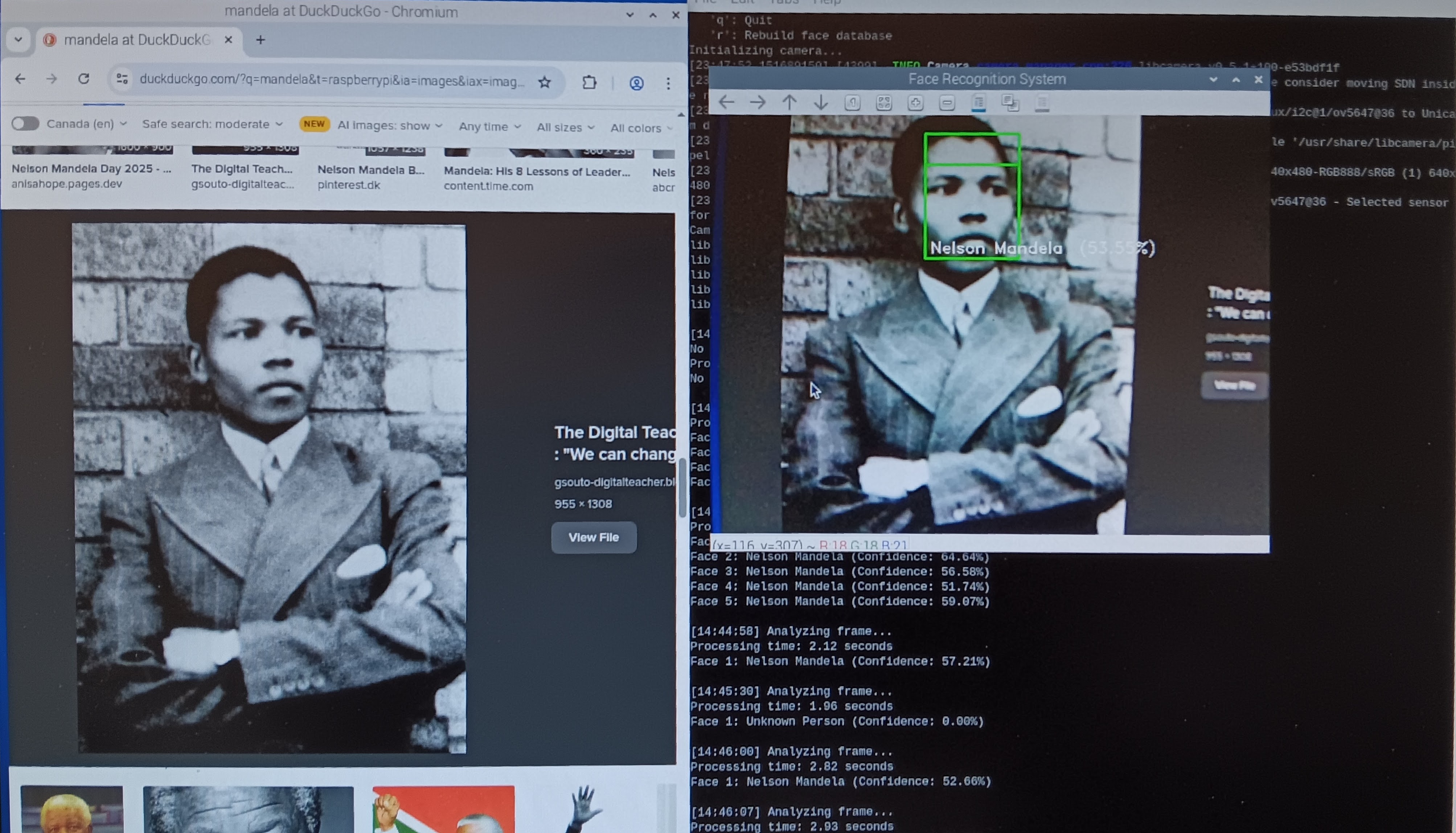 Young Mandela still recognized