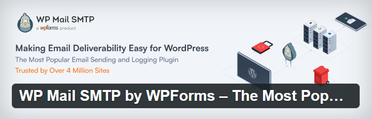 splash image of wordpress mail product